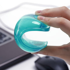 Transparent Silicone Mouse Pad Reduce Stress Improve Efficiency