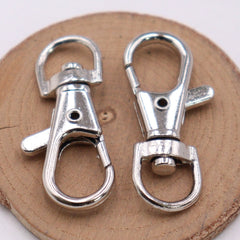50pcs Vintage Lobster Clasp Pendants DIY Jewelry Accessory
