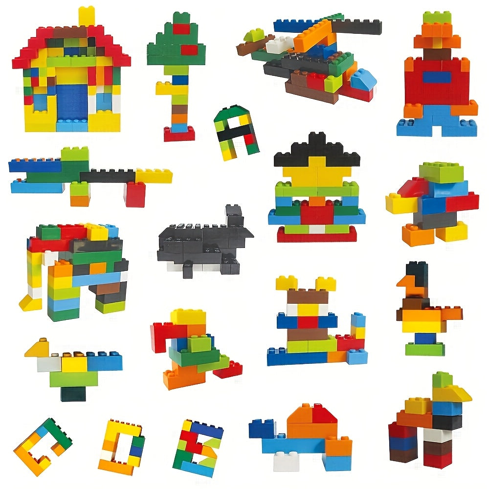 506pcs Colorful ABS Building Blocks for Creative Play & Education