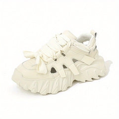 Women's Leather Sandals with Foam Bottom