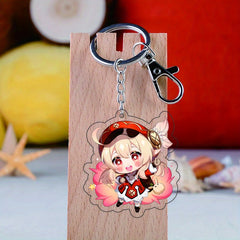 Acrylic 5 49 Cm Games Keychain Anime Toys Two Sided Keyring