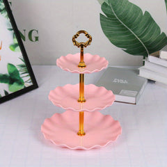 3-Tier Cake Stand Cupcake Display Wedding Party Tray Kitchen Supplies