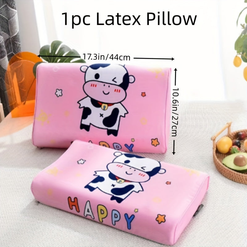 Latex Memory Foam Pillow for Kids Soft Supportive Comfortable Pillow