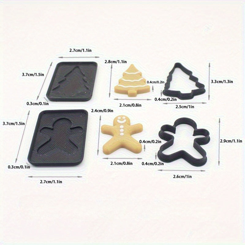 Dollhouse Mini Cookies Baking Trio Holiday Gift Birthday Table Decor