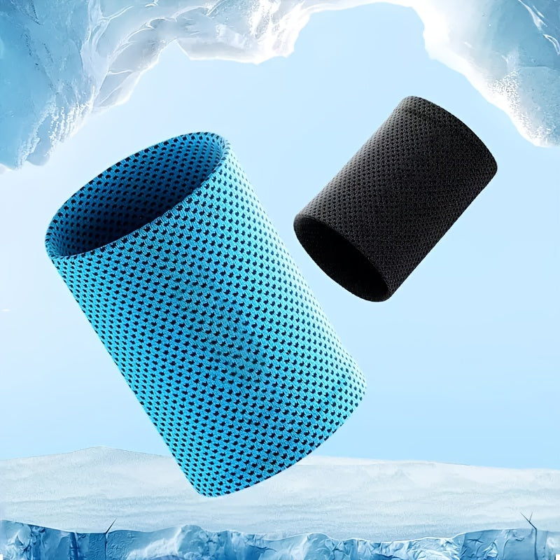 Ice Cooling Wristbands for Outdoor Sports Yoga Running Gym