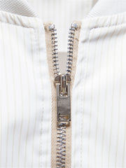 Men's Stand Collar Zipper Jacket Fall Winter