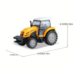Kids Toy Car Farming Weeding Machine Pull Back Function
