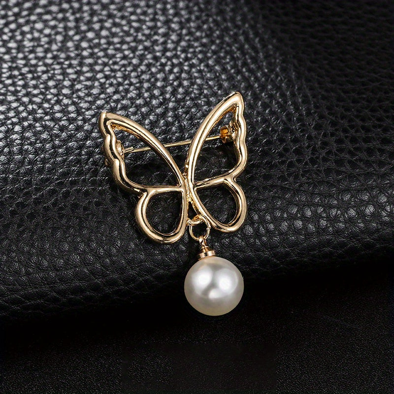Minimalist Hollow Cross Scarf Clip Ring for Women & Girls