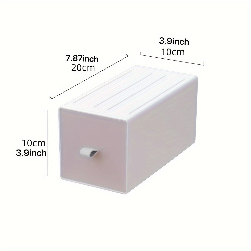 Plastic Desktop Organizer Box for DIY - Ideal for Dorms and Offices