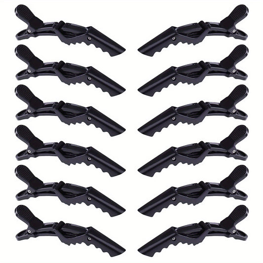 12pcs Solid Hair Clip Salon Hair Styler Hair Styling Tools Hair Accessories
