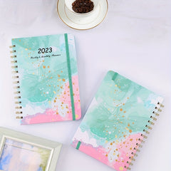 Academic Planner July-June 6.3''x8.4'' Weekly Monthly 12 Month Tabs