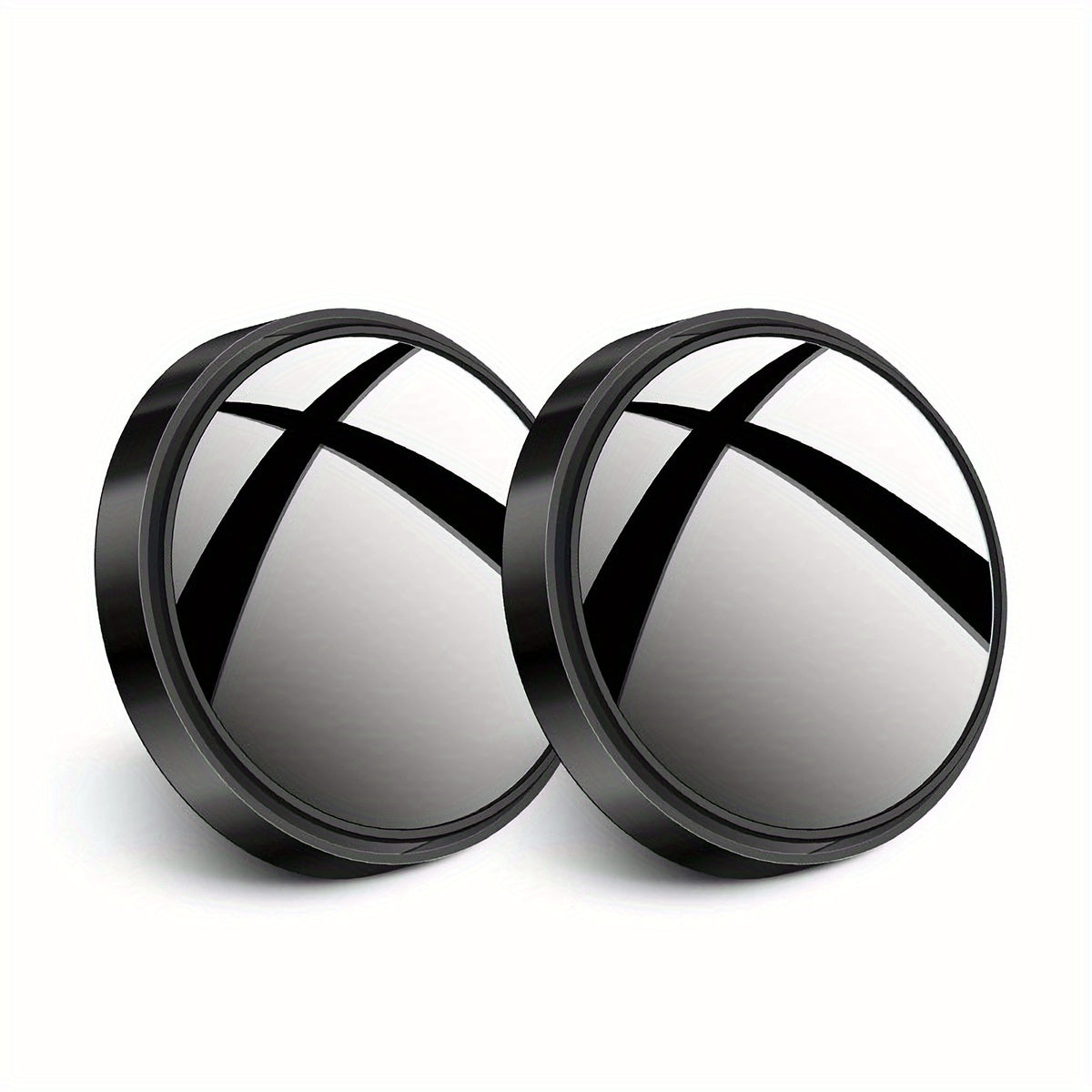 2PCS Car Blind Spot Mirrors 360 Adjustable Wide Angle View Safe Reversing