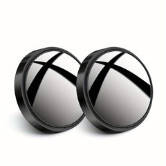 2PCS Car Blind Spot Mirrors 360 Adjustable Wide Angle View Safe Reversing