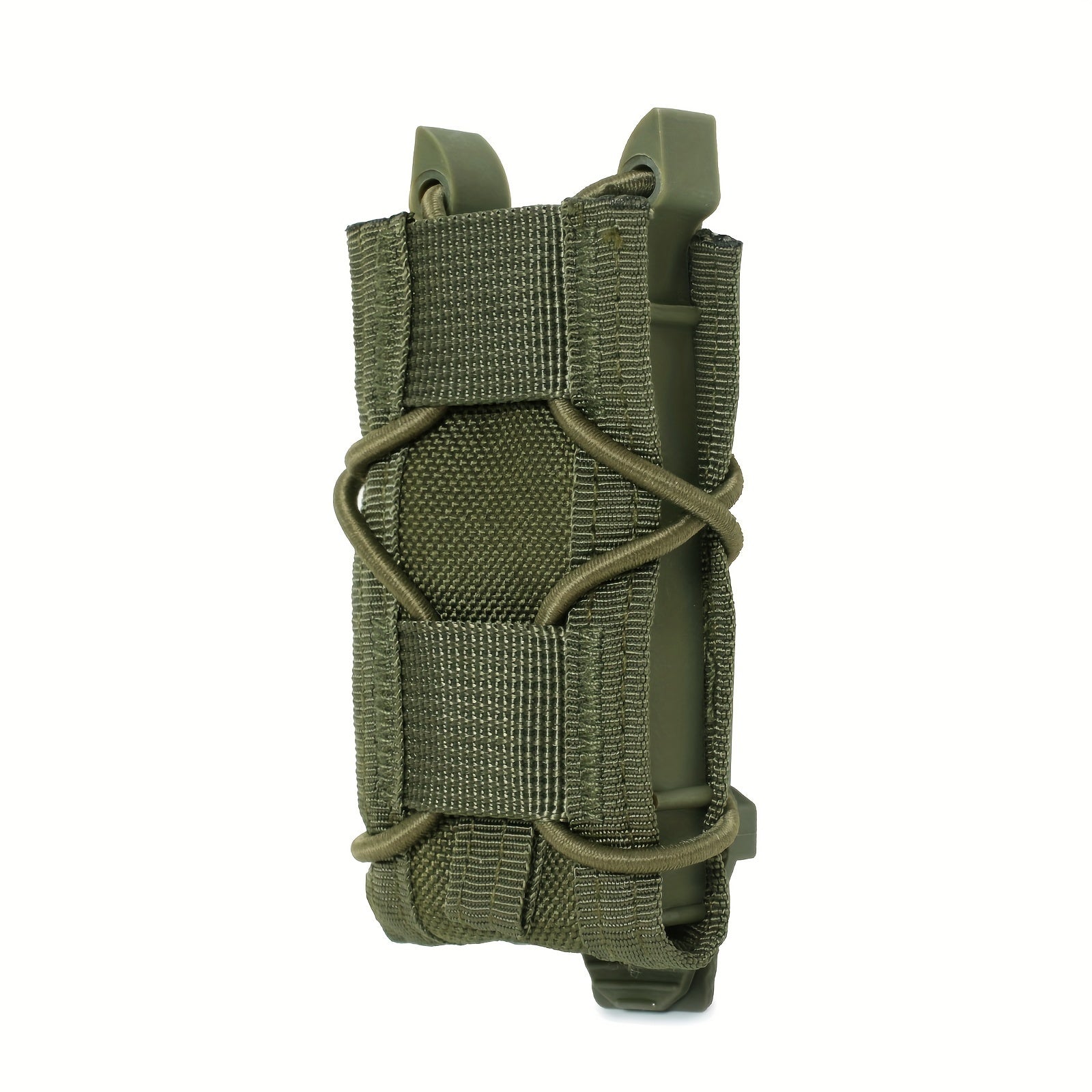 9MM Single Mag Pouch Molle Flashlight Holder