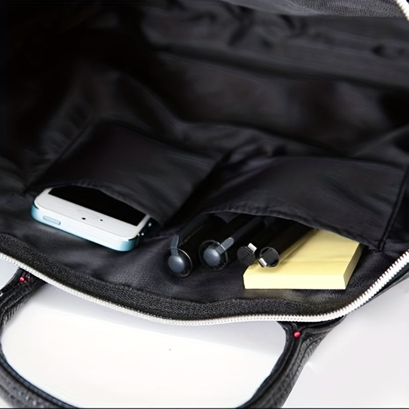 Business Document Bag A4 Office Meeting Bag Data Portable Zipper Large Capacity