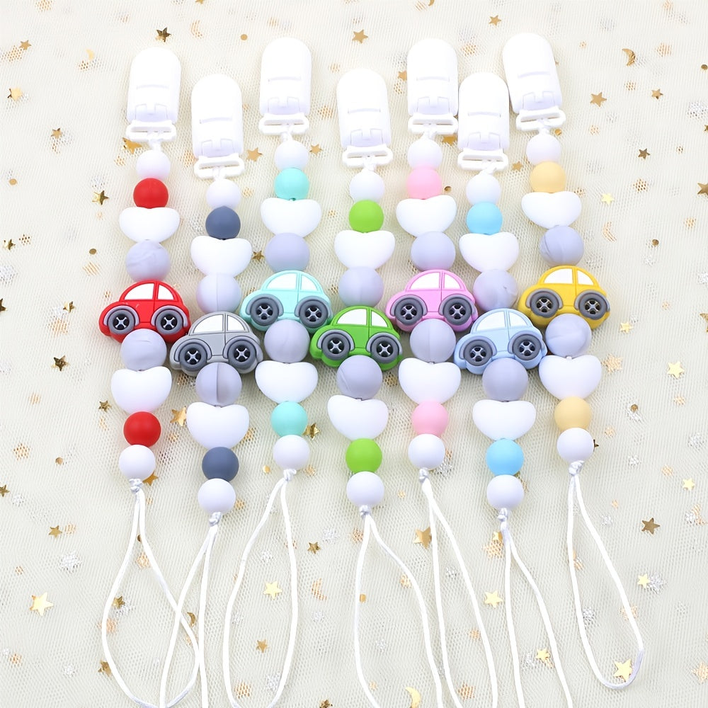 Anti Drop Pacifier Clip and Teether Set