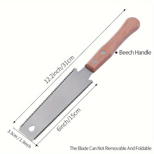 Double Edged Saw SK 5 Steel Small Hand Saw For Trimming Woodworking