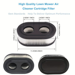 593260 Air Filter for Lawn Mower 798452 334404 Cartridge Filter Replacement