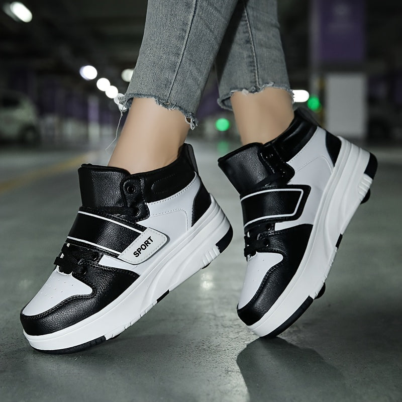 Chunky Skate Shoes Retractable Removable Playable