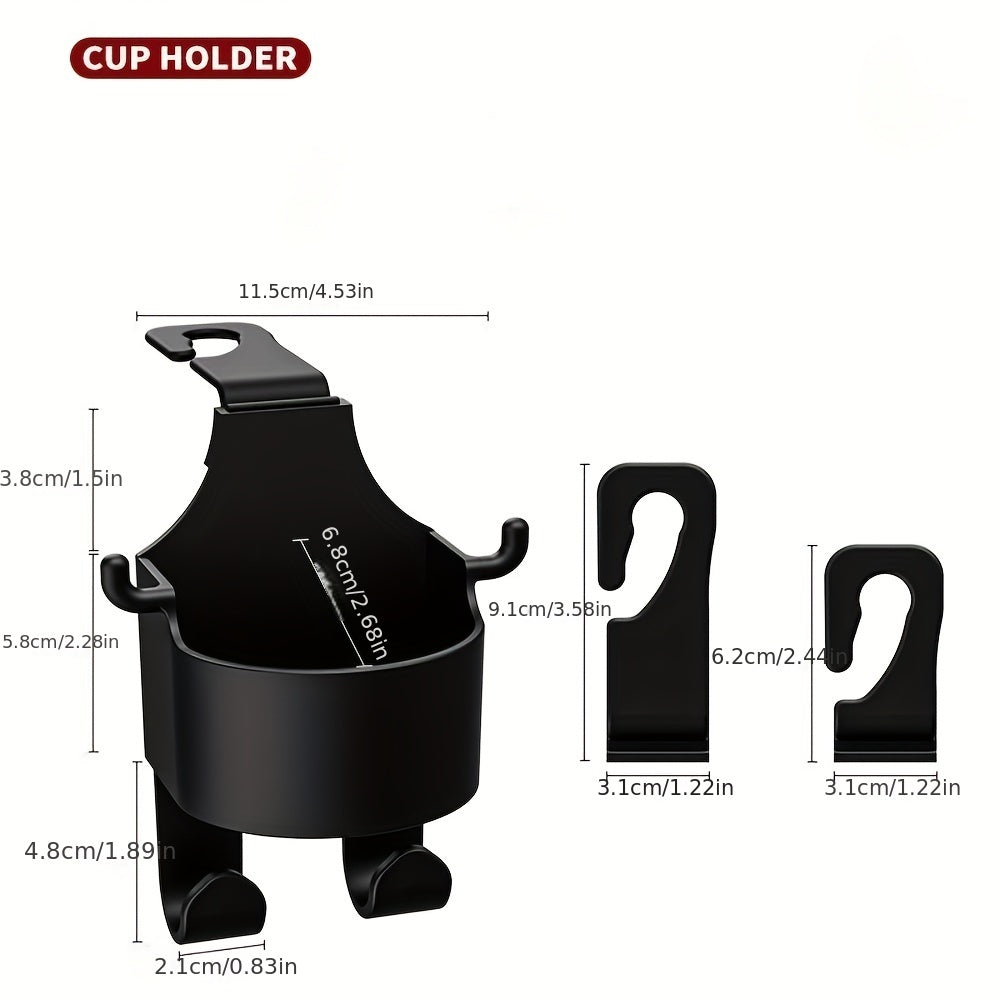 1pc Car Seat Headrest Hook Storage Hanger Car Back Seat Organizer