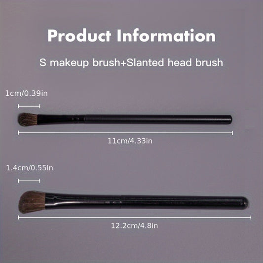 Eyeshadow Brushes Set for Contouring and Smoky Eyeliner