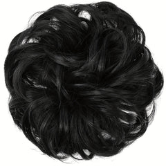 Messy Bun Hair Piece Wavy Curly Chignon Ponytail Hair Extensions