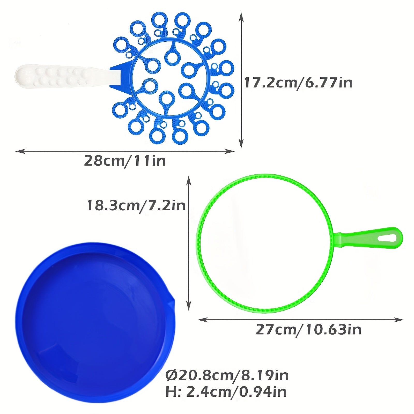DIY Giant Bubble Wands Set Random Colors Outdoor Fun Party