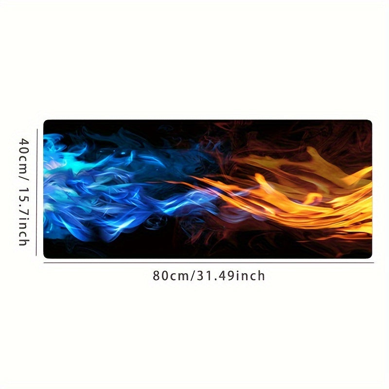 Ice And Fire Mouse Pad - Non Slip Office Mouse Pad