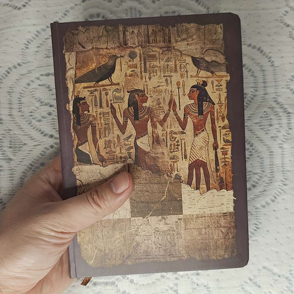 Ancient Egyptian Art Notebook with Blank Pages