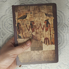 Ancient Egyptian Art Notebook with Blank Pages
