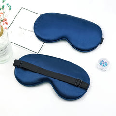 Soft Blackout Eye Mask with Strap for Travel Rest Nap