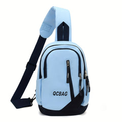 Lightweight Small Sling Bag Casual Graphic Chest Bag For Outdoors Travel