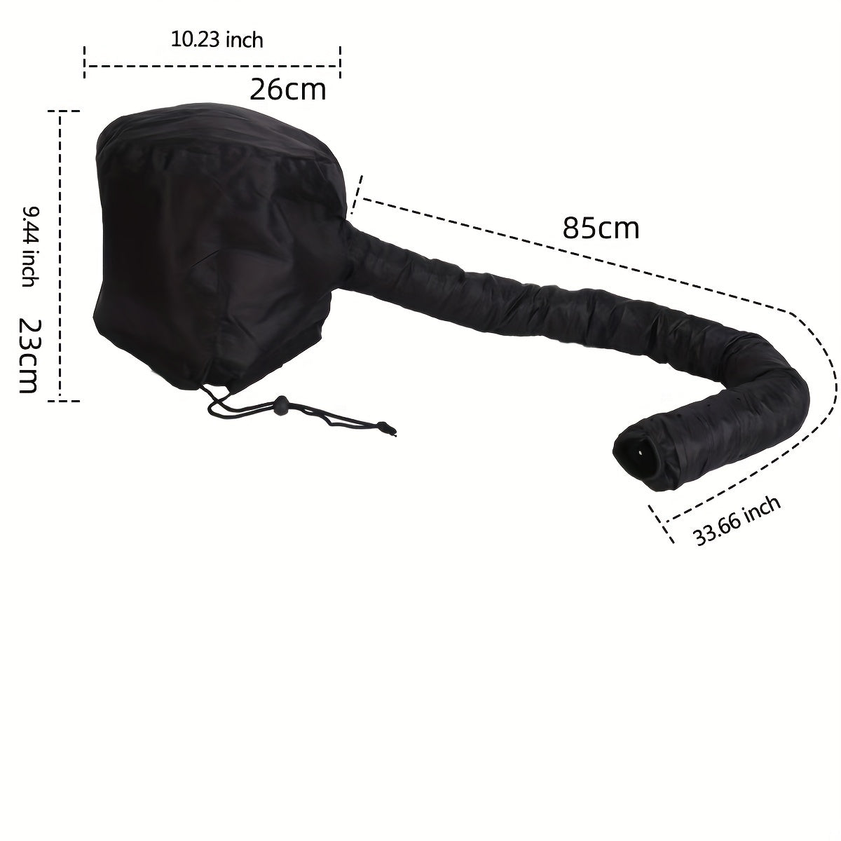 Portable Hood Hair Dryer Soft Cap for Home Spa Care