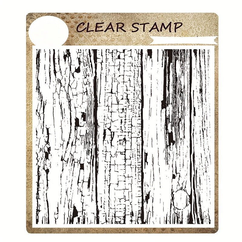 Trunk Grain Background Plate Stamps Stencils for DIY Scrapbook Photo Paper Card