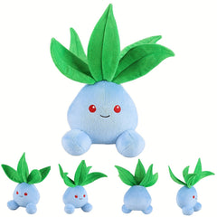 Oddish Plush Toy - Sitting Stuffed Doll for Kids - Gift for Birthday