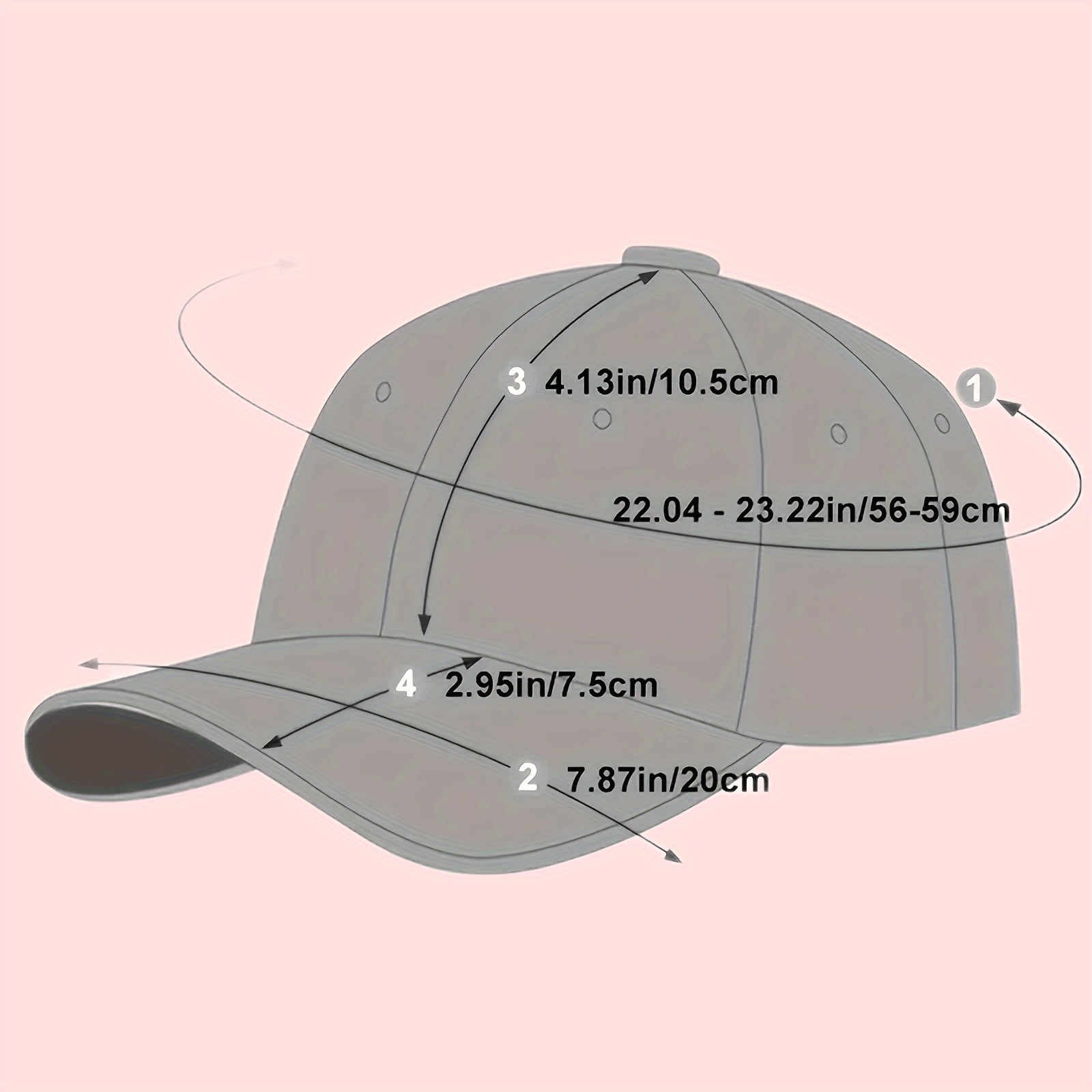 Fluorescent Reflective Baseball Cap Alphabet Embroidery