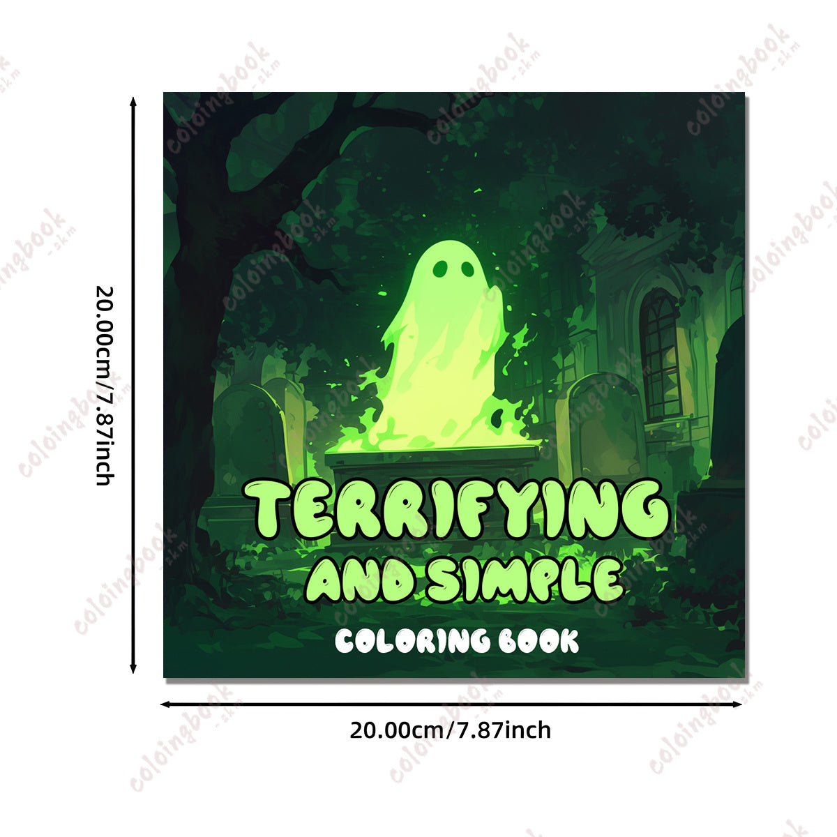 Frightening Coloring Book for Adults
