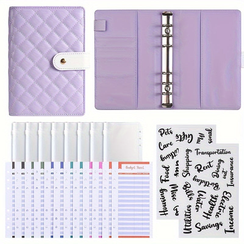 Diamond Lattice Macarons Budget Binder Kit