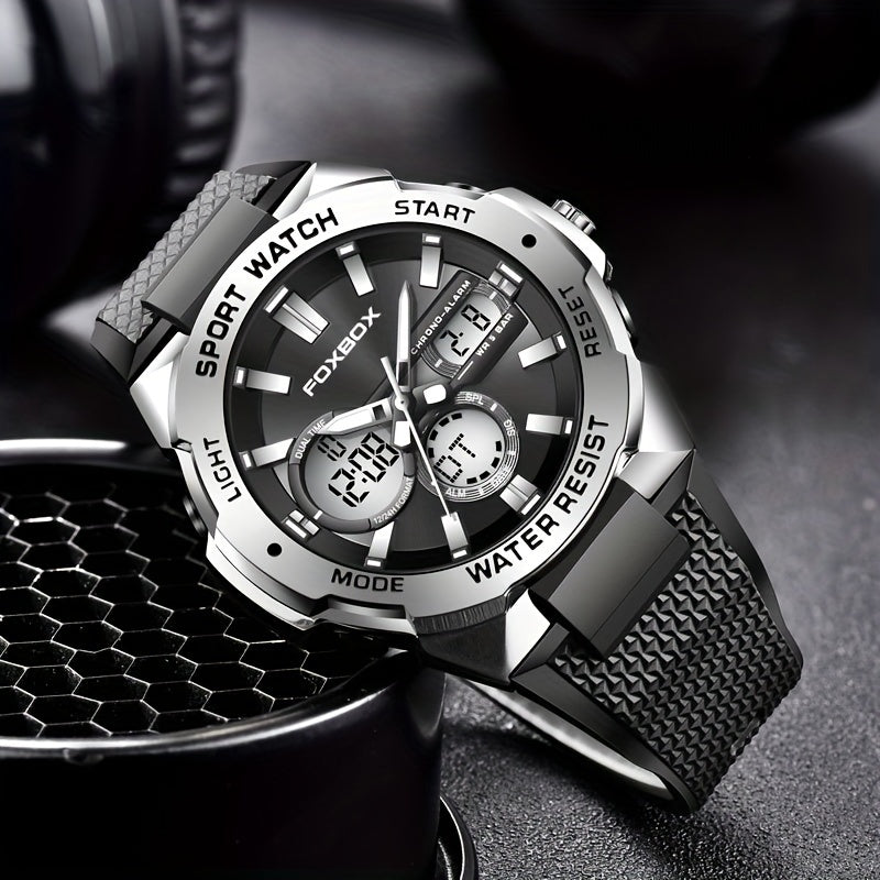 Women's Chronograph Quartz Sports Watch Waterproof Wristwatch