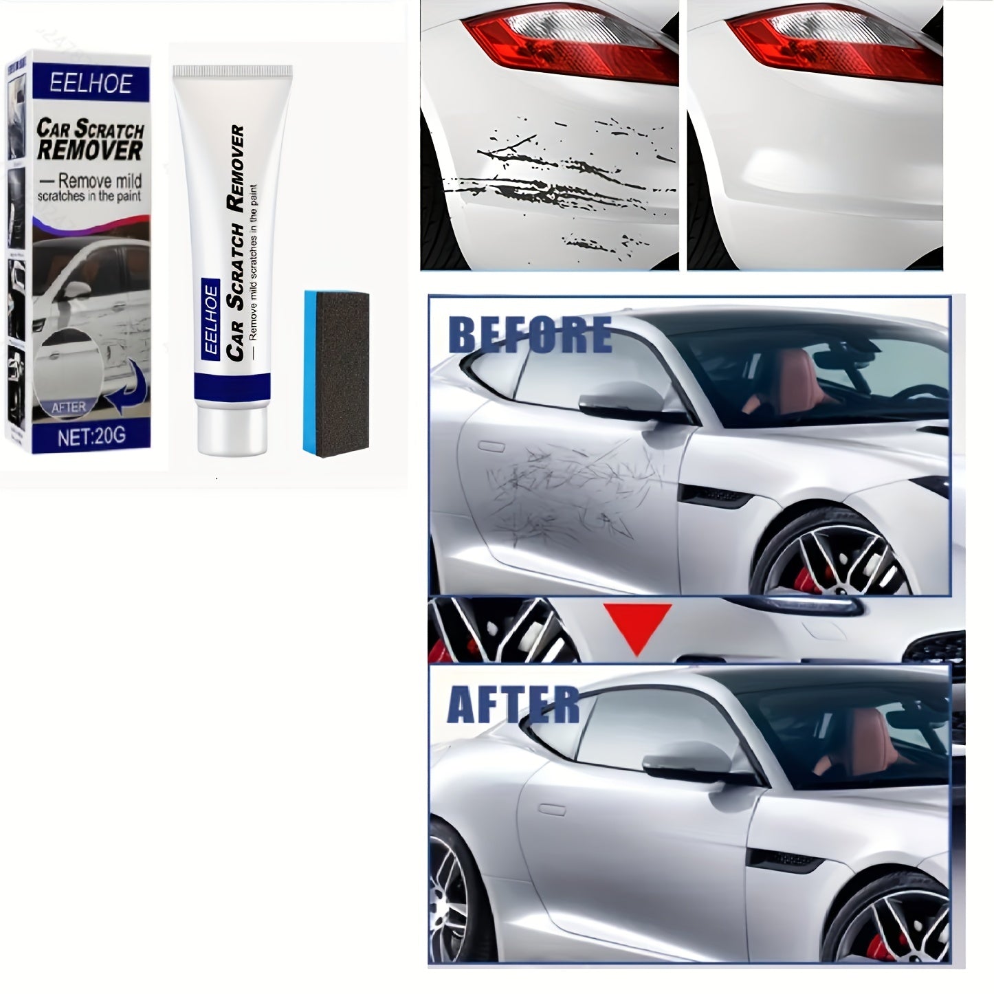Car Scratch Repair Cream Scratch Remover Car Paint Care