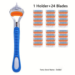 5-Layer Manual Safety Razor Shaving Set for Men and Women
