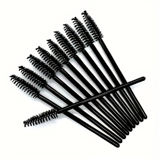 50 Pcs Eyelash Extension Brush Mascara Applicator False Eyelashes Makeup Brush