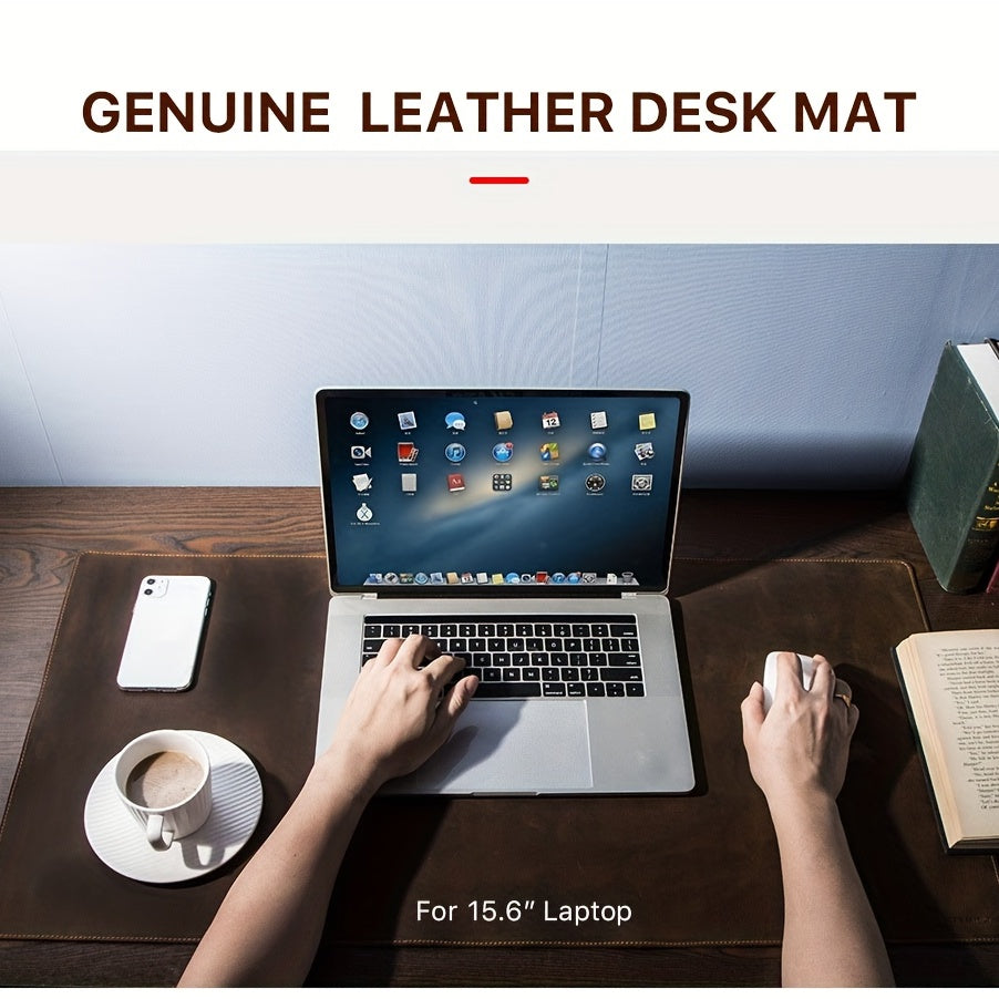 XXL Large Leather Cattle Hide Mouse Pad Gamer Computer Accessories