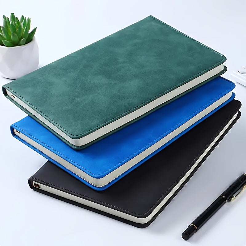 Personalized A5 PU Leather Notebook with Customized Letters