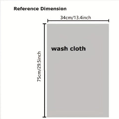 1pc Bear Hand Towel Cotton Woven Jacquard Face Towel