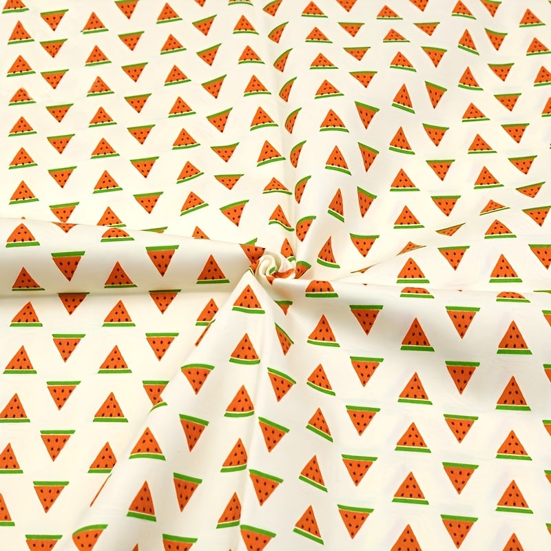 6pcs Fruits Series Printed Fabric Patchwork Cloth DIY Sewing