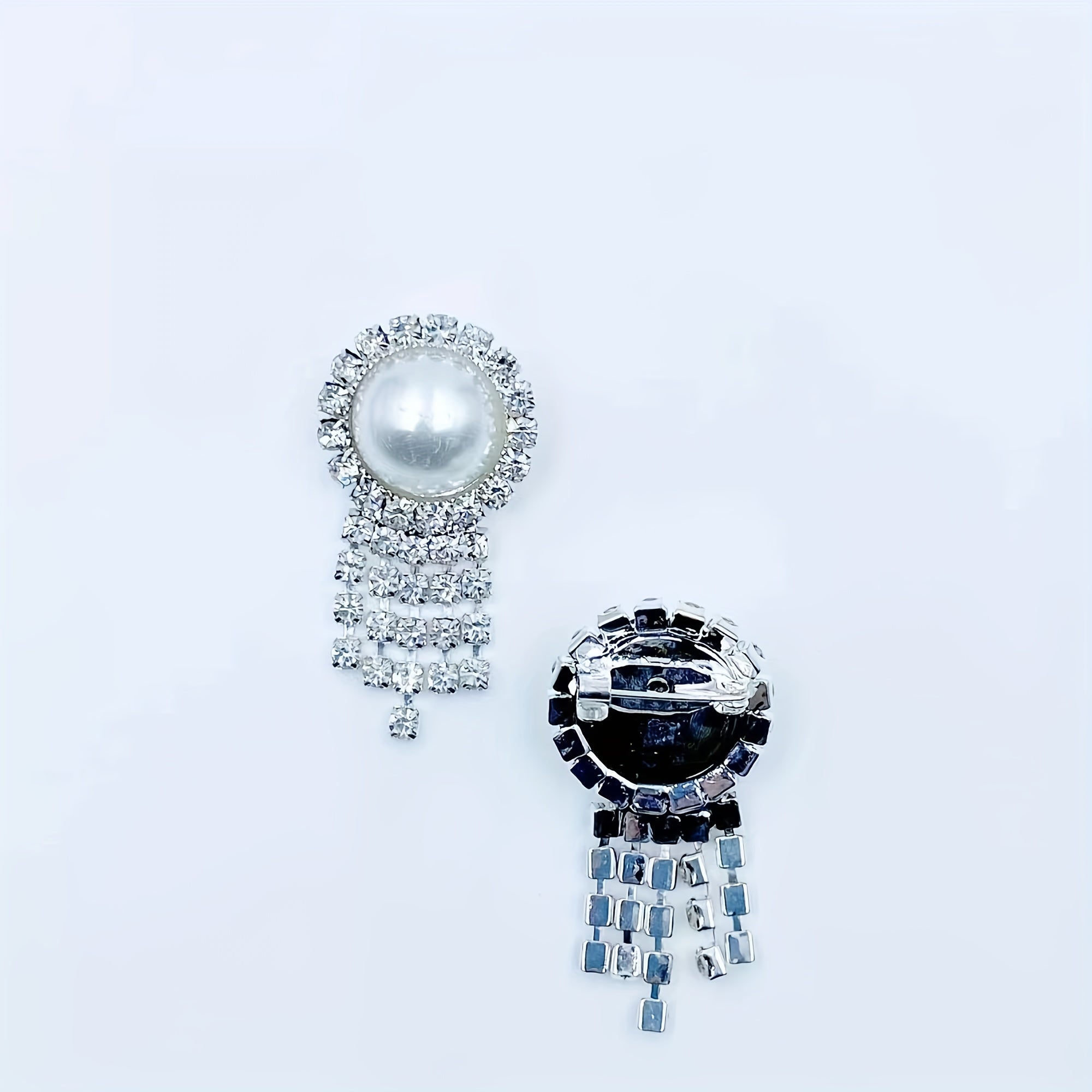 2pcs Butterfly Brooch Accessory Small Incense Wind Diamond Pin DIY Men