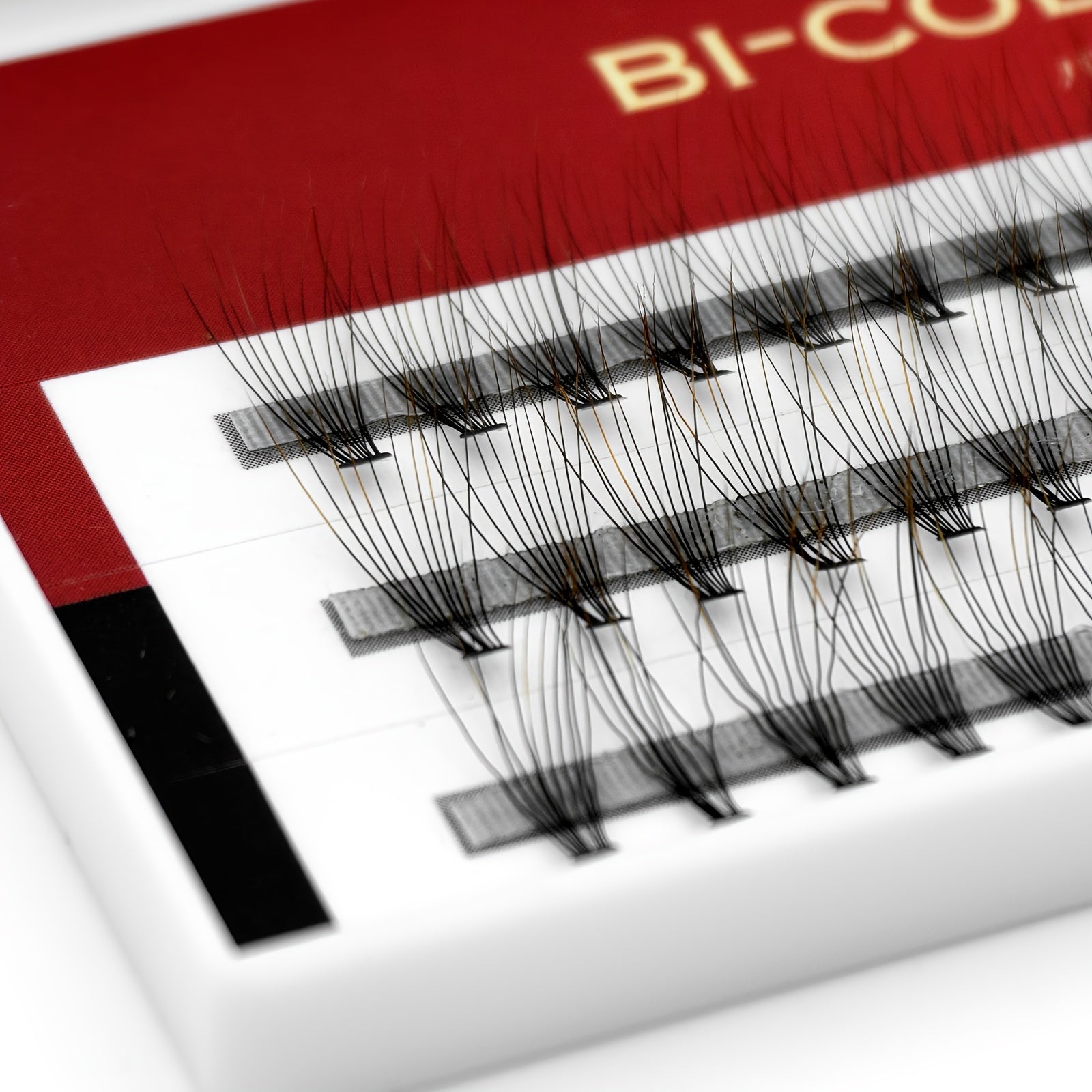 Cluster Colored Lashes 10D 8 10 12mm Red Brown Individual False Lashes