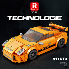 Reobrix 791 Racing Car Model Building Block Toy Set