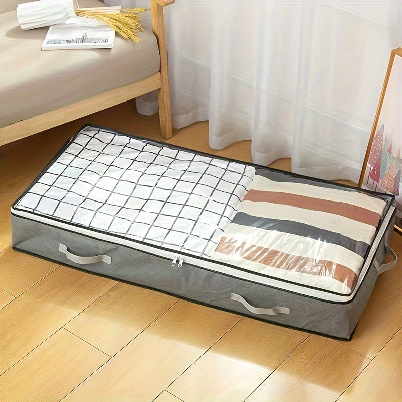 4pcs Clothing Quilt Storage Bag Under Bed Sorting Bag